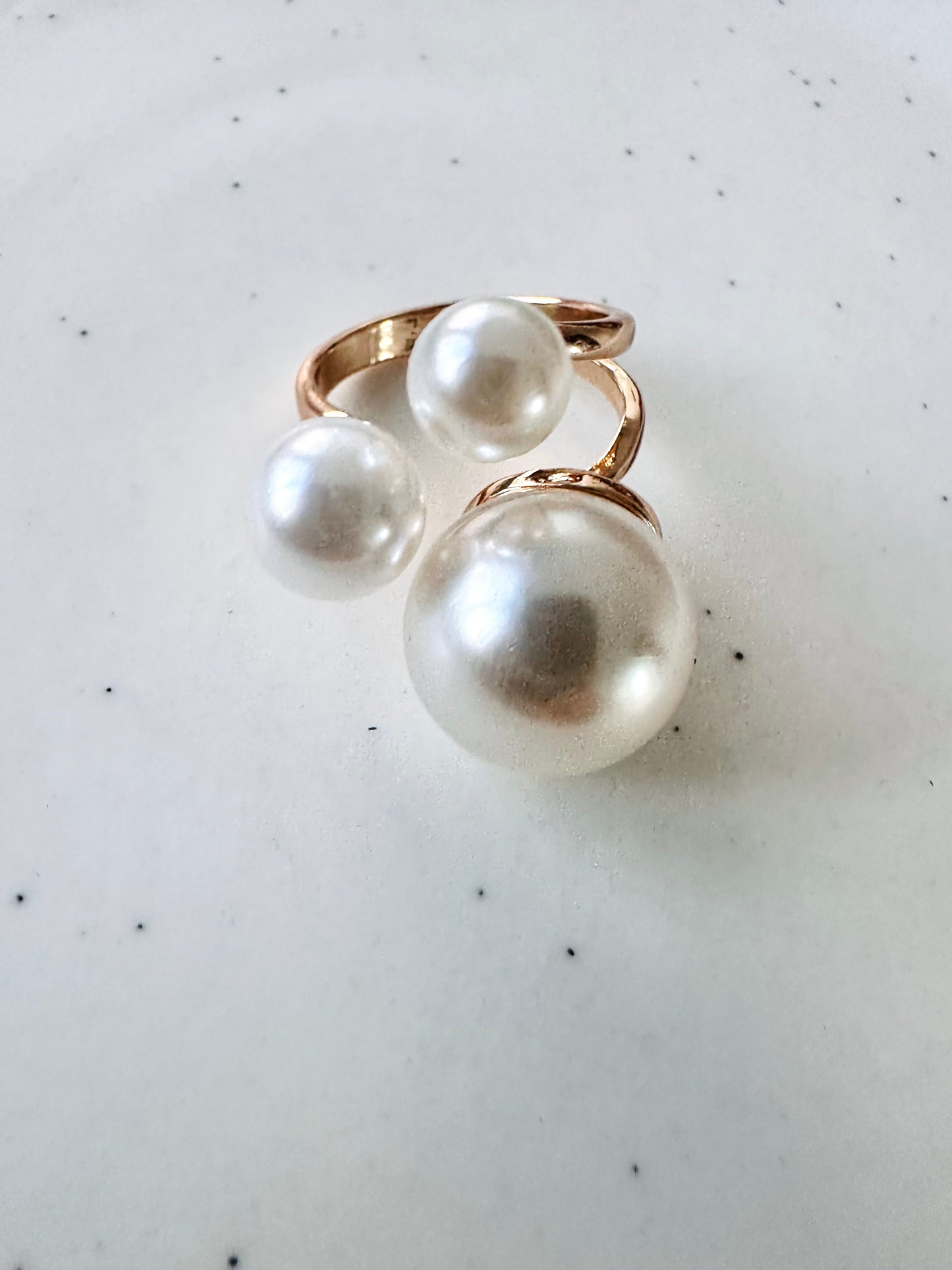 Imani pearl ring